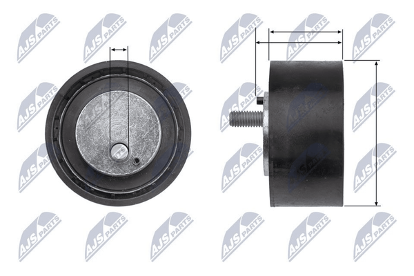 Umlenk FüHrungsrolle Keilrippenriemen FüR Fiat Ducato Kasten-image