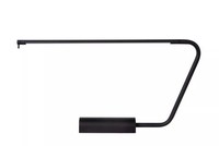 Led Tischlampe Schwarz Schreibtisch 33 Cm 2700 K Dimmbar Touch Tischleuchte