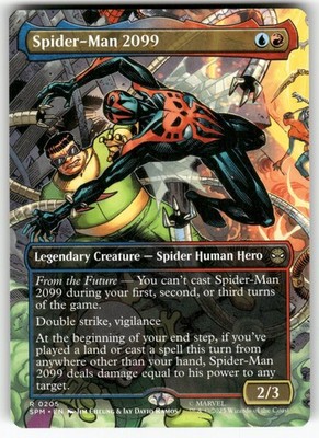 Spider-Man 2099 (0205) (Borderless) 205 Rare Marvel's Spider-Man Near Mint