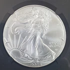 2024-P US Uncirculated Silver Eagle "FDOI" -1 oz .999 Fine Silver-NGC MS70