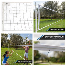 Outdoor Beach Volleyball Net Professional Sport Regulation Heavy Duty Set 32'X3'