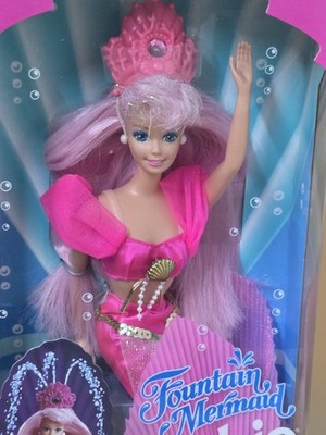 1993 Mattel Fountain Mermaid Barbie #10393 NRFB | eBay