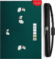 Feltectors 5 mm Board Game Mat, Poker Mat with 36 x 48 Inches , Green