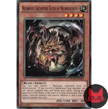 Yugioh Nefarious Archfiend Eater of Nefariousness DUEA-DE035 Common NM