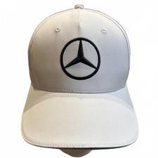 Mercedes AMG Petronas Formula One Team F1 Racing White Cap Hat Benz Russell