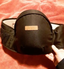 Aiebao Ergonomic Hip Seat Baby Carrier - Black