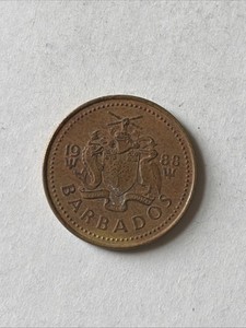 1988 Barbados Coin-5 Cents-Circulated