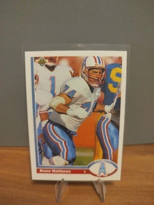 1991 Upper Deck - Bruce Matthews #295 - Bild 1 von 2
