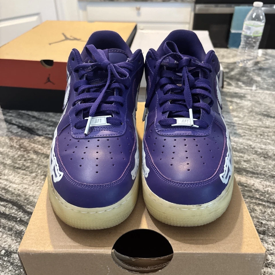 Nike Air Force 1 Low 'Purple Skeleton' para hombre talla 11 Foto 4 de 4