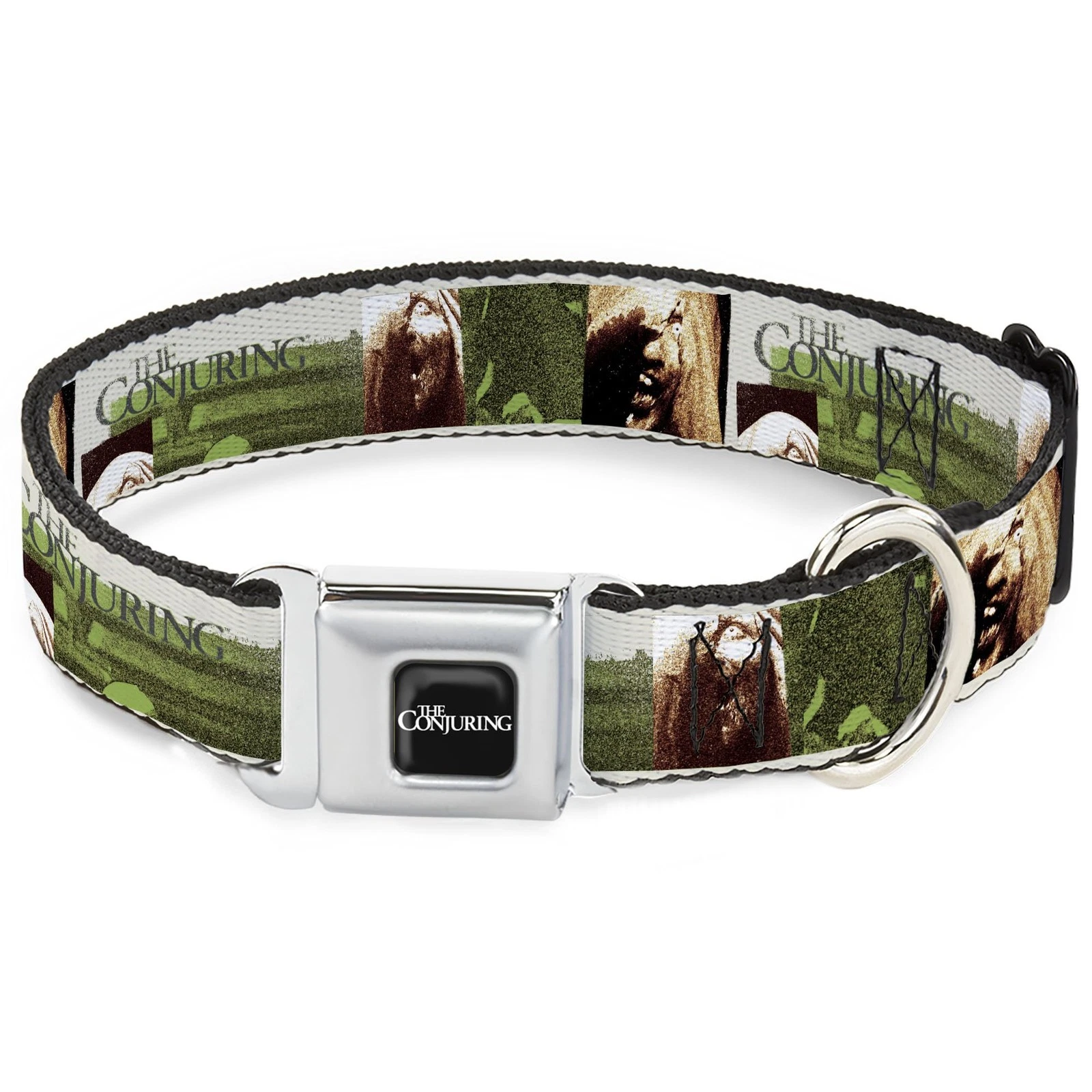 Warner Bros. Horror Movies Pet Collar, Dog Collar Metal Seatbelt Buc (US IMPORT)