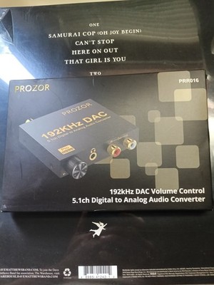 PROZOR DAC Converter 5.1CH 192kHz Volume Control Optical to RCA (PRR016)