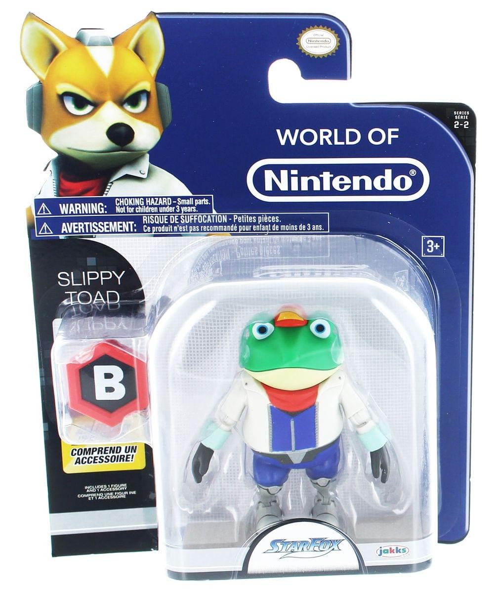 World of Nintendo 4" Figure: Slippy Toad
