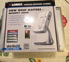 LOREX LNC 116 VANTAGE STREAM CAMERA NIB