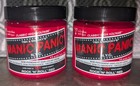 2 Pack MANIC PANIC Rock N Roll Red Hair Dye Classic High Voltage Semi Permanent