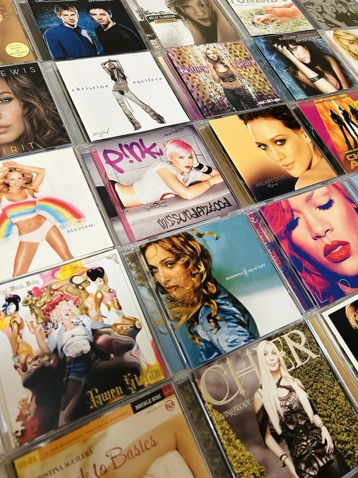 Pop Queens Cd Lot Madonna Rihanna Britney Spears Mariah Carey Pink Gaga Cher - Image 3 of 4