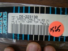 +6" Drag Specialties Speedo Cable 74-83 XL Sportster Harley DS-223130 NOS 01565