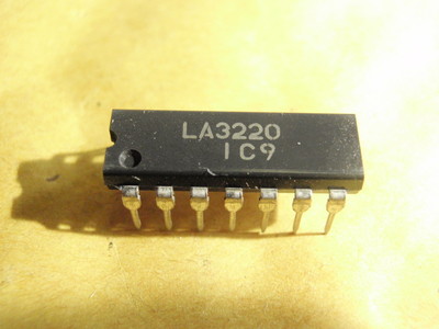 3x IC MODULE LA3220 brand only, no China copies 19563-157