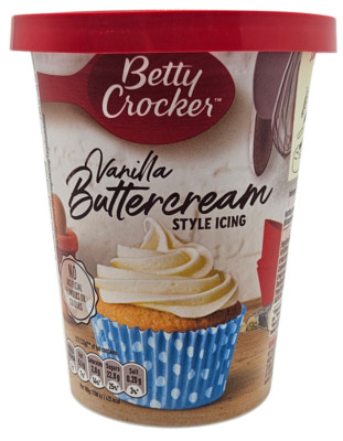 Betty Crocker Vanilla Buttercream Style Icing (400g)	