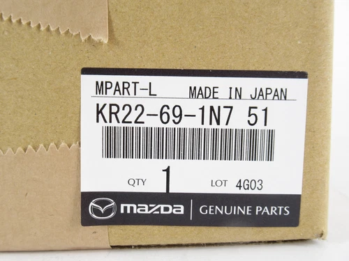 Genuine OEM Mazda KR22-69-1N7-51 Driver LH Mirror Cover 15-16 CX-5 16-21 CX-3
