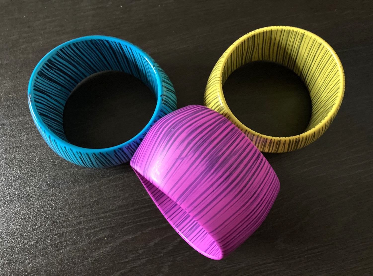 Yellow Bangle Bracelet - image 10