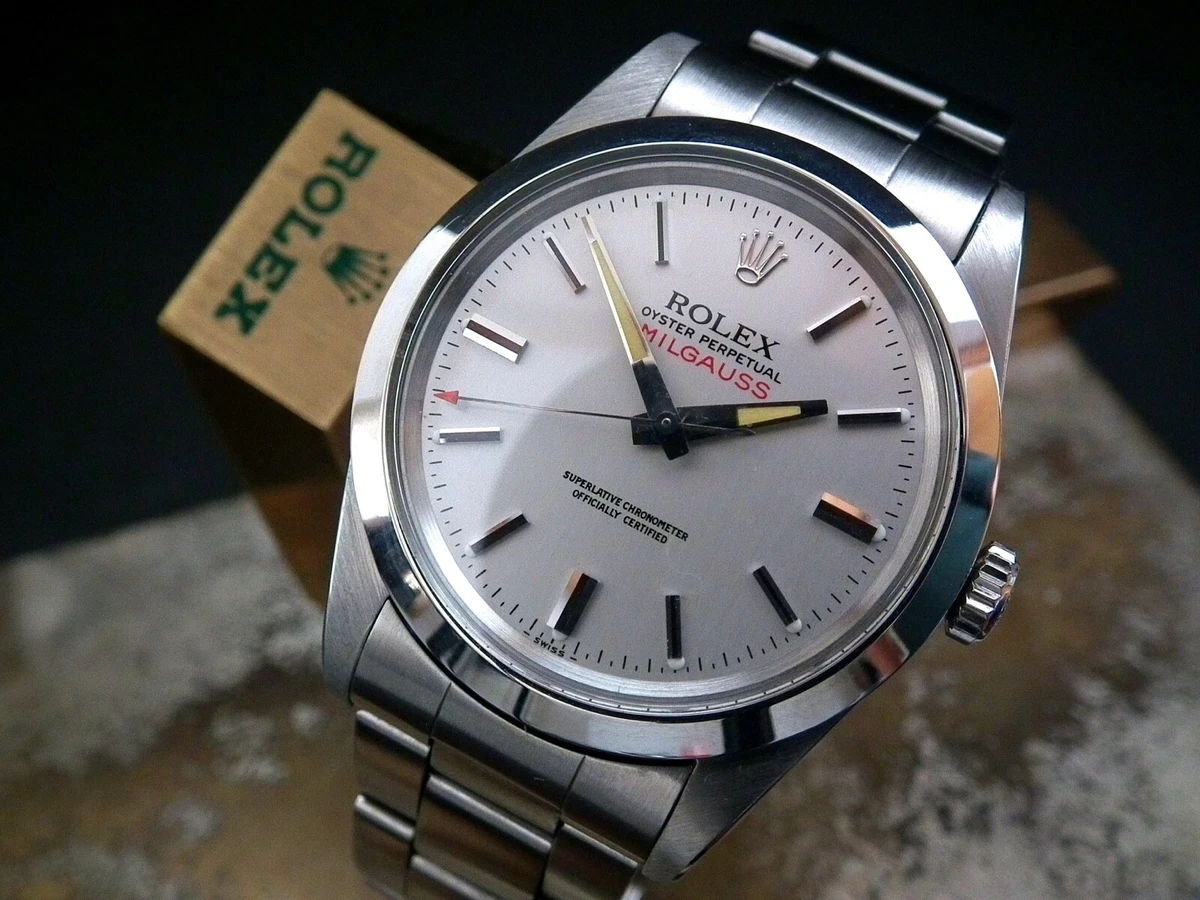 Rolex milgauss clearance ebay