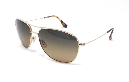 OCCHIALI DA SOLE POLARIZZATI IN TITANIO MAUI JIM MJ 247 16 CLIFF HOUSE A  GOCCIA | eBay