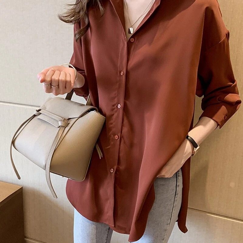 ladies chiffon shirts