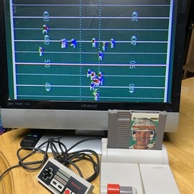 John Elway's Quarterback Nintendo Entertainment System 1989 NES Tested Works