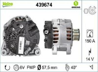 Original Valeo Generator 439674 FüR CitroëN Fiat Lancia Peugeot