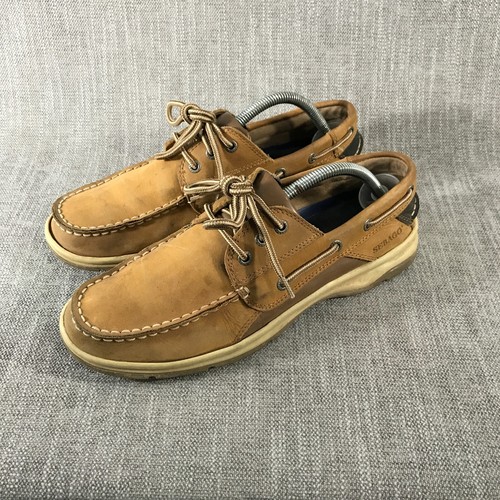 Sebago Boat Shoes Men's 10 M Tan 