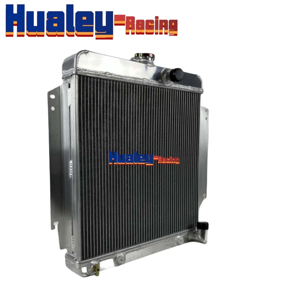 Radiador de 3 filas para Dodge Dart 1965 1966/Plymouth Valiant aluminio #CC6566 Foto 3 de 4