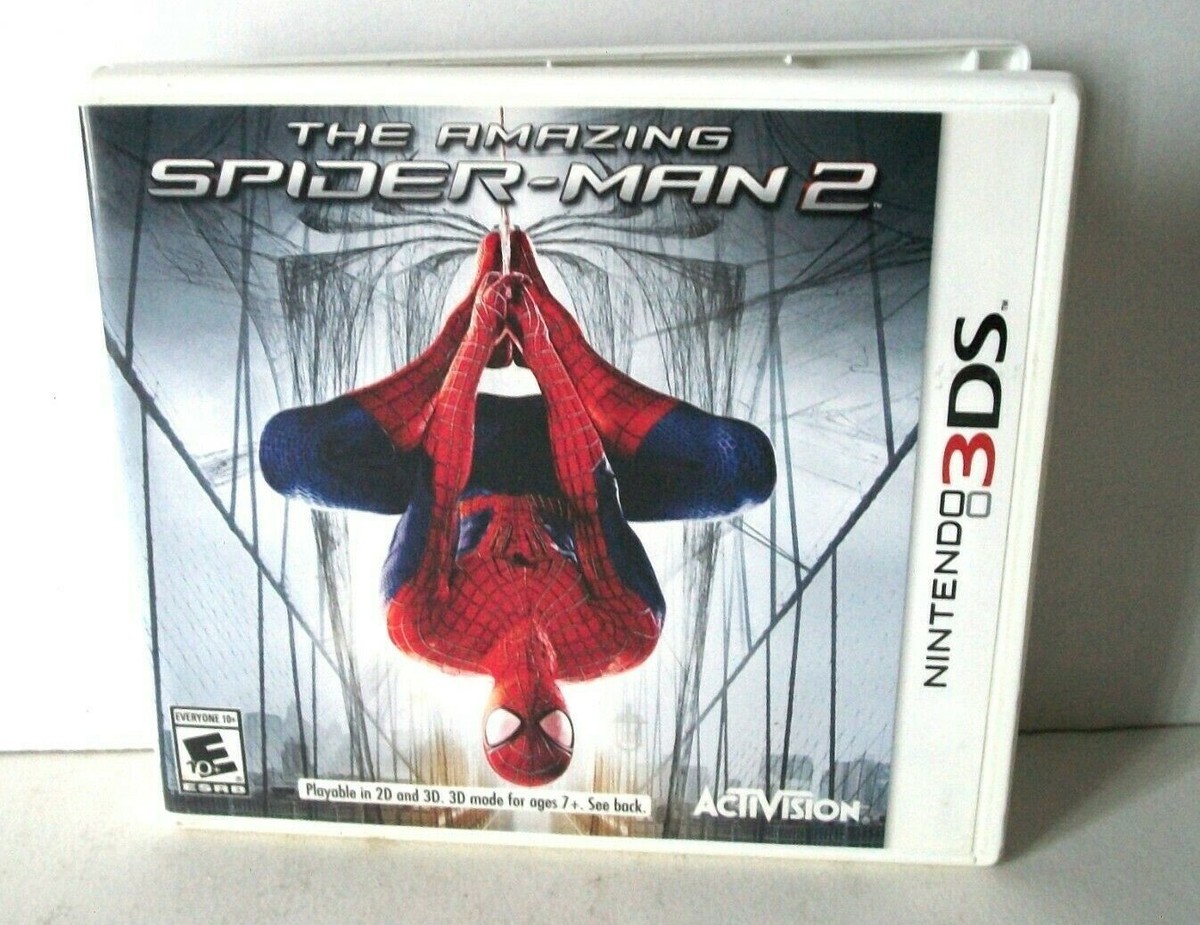The Amazing Spider-Man 2 Case Only NO GAME Nintendo 3DS Empty