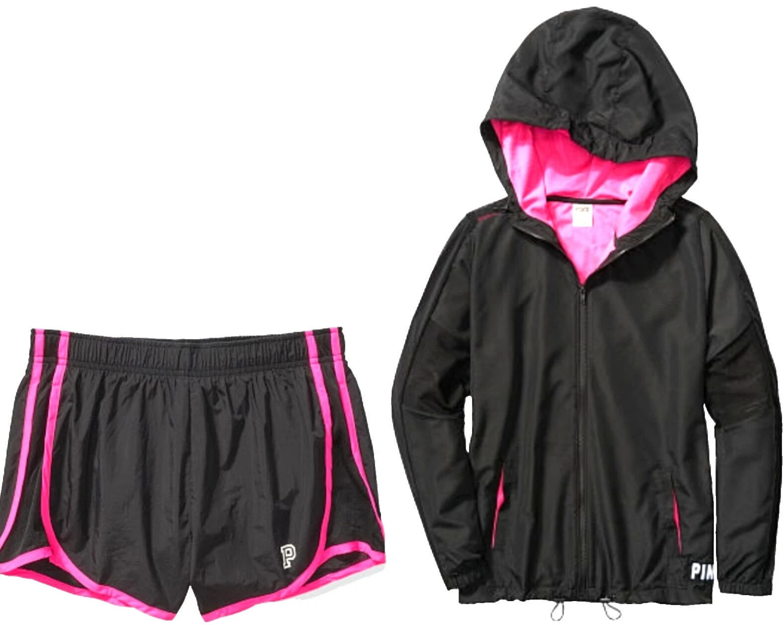 PINK Black Tracksuits & Sets for Women