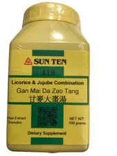 Sun Ten - Licorice & Jujube Combination, Granules / Gan Mai Da Zao Tang / 甘麥大棗湯