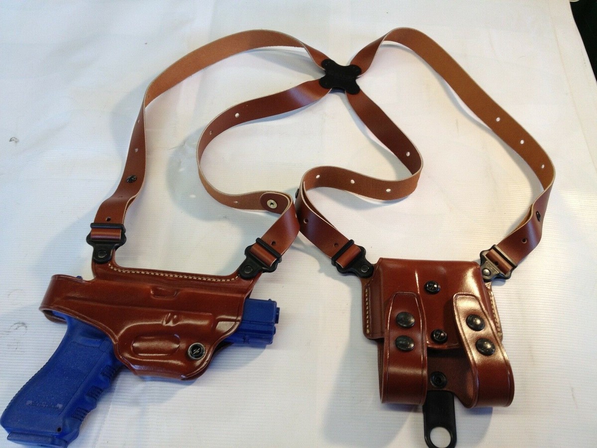 Galco Miami Classic Shoulder Holster, Right Tan S&W M&P 9mm & .40
