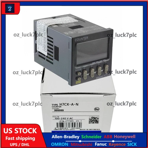 One Omron H7CX-A-N Replace H7CXAN Digital Counter New In Box US Free TAX