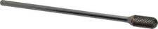 SGS Pro 16378 Abrasive Bur: SC-5L6, Cylinder with Radius 1/4" Shank
