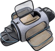 Extra Large Dog bag/Pet Car Seat Travel Carrier for Med Dog Large Cats