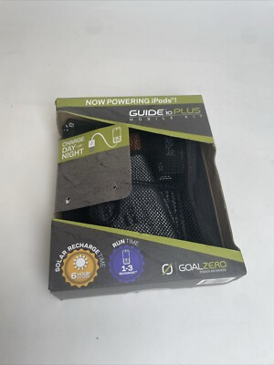#ad Goal Zero Guide 10 Plus Solar Charging Kit NOMAD 7 Solar Panel $54.98