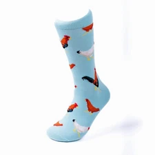 Chicken Coop Men's Novelty Socks,  Chicken Mens Novelty Socks, Socks, Fun Socks
