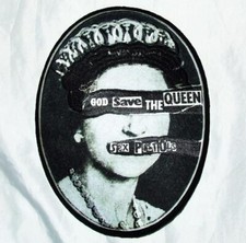 Sex Pistols God Save The Queen Large Back Patch Punk