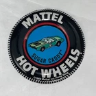 Hot Wheels Vintage Redline Sugar Caddy Metal Button Pin Tab HK Hong Kong 1969