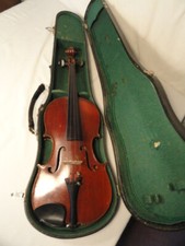 Copy Antonius Stradivarius Cremonensis faciebat anno 1721 Violin Made France 3/4