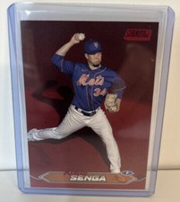 Kodai Senga 2024 Topps Stadium Club Base Red Foil #112 New York Mets