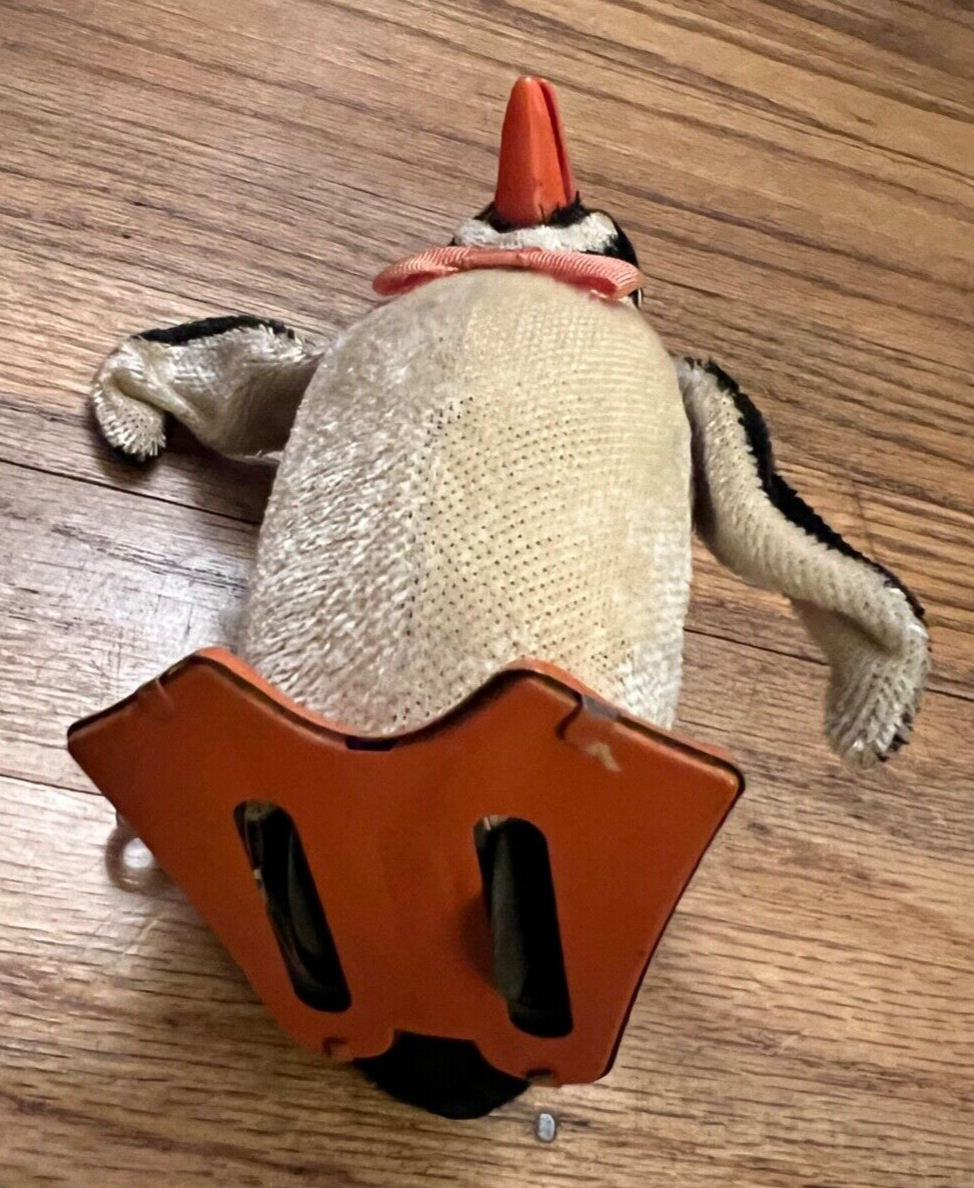 Vintage Walking Windup Penguin Toy Modern Toys Japan WORKING