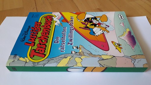 ERSTAUFLAGE Lustiges Taschenbuch Nr.180 Die rätselhaften Zwillingsvölker - TOP - Bild 3 von 3