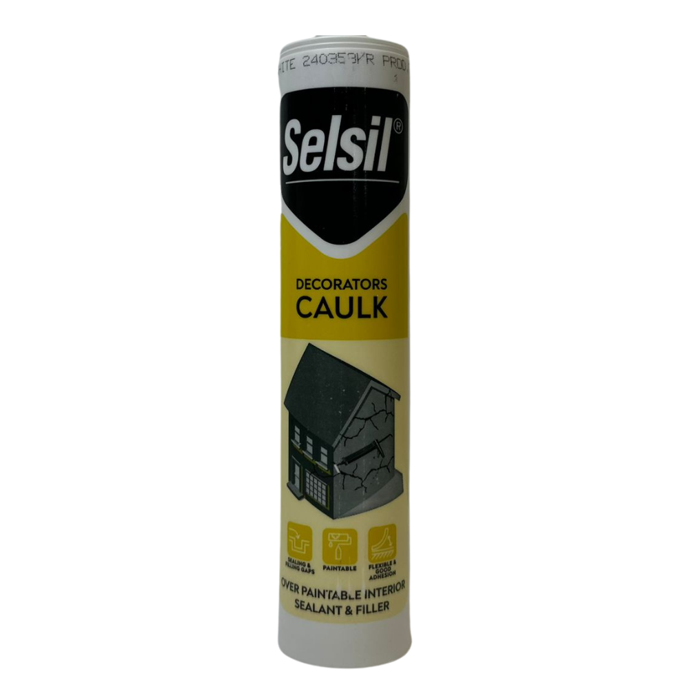 Selsil Multi-Purpose Caulk - High Quality Sealant for Home & Professional Use