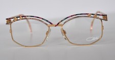 Cazal Vintage Eyeglasses - NOS - Model 280- Col.592 -Gold  Multi Red, Blue