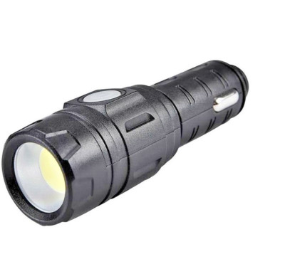 cigarette lighter with flashlight LED Flashlight Compact Mini Bright Car Cigarette Lighter Rechargeable 12V