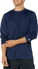 Russell Athletic Men's Core Performance Long-Sleeve T-Shirt Size XL, Color Navy
